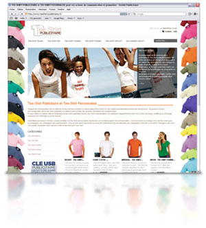 Vente de Tee-shirts publicitaires et tee-shirts personnalisables pour vos campagnes de communication et promotion. Incontournable de la communication le Tee-shirt publicitaire est la référence des objets promotionnels TEE-SHIRT PUBLICITAIRE et TEE-SHIRT PESONNALISE pour vos actions de communication et promotion - Textile Publicitaire