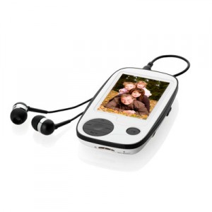 Lecteur MP4 coloris noir - accessoire audio - objet publicitaire