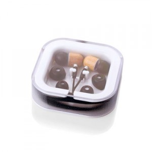 Oreillettes en bois - accessoires audio et objets publicitaires