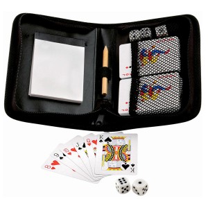 Etui de Jeux de Cartes de Voyage