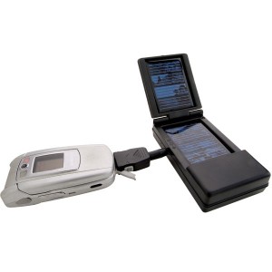 Chargeur Solaire pour T&eacute;l&eacute;phone Portable - Objet Publicitaire D&eacute;veloppement Durable