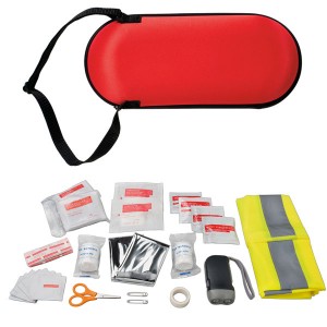 Kit Premiers Secours 47 Pi&egrave;ces Pour La Voiture