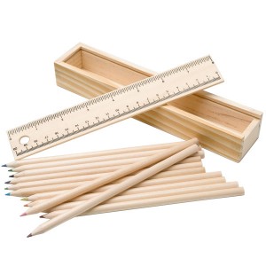 Set de 12 Crayons de Couleur