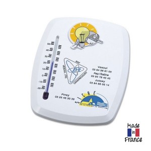 Thermom&egrave;tre ovalis&eacute; th&eacute;matique