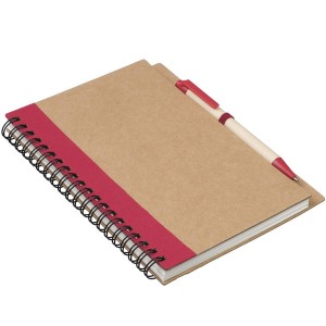 Bloc-Notes Recycl&eacute; avec Stylo